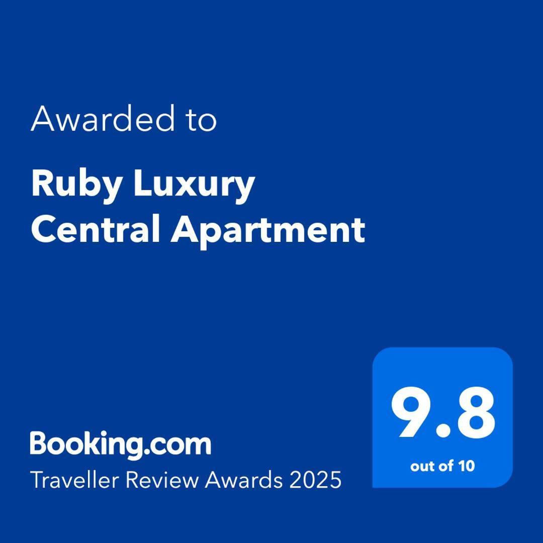 Ruby Luxury Central Apartment 斯科普里 外观 照片